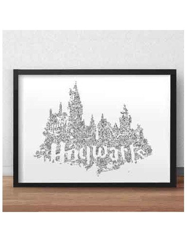 Hogwarts Castle - Harry Potter brillant des détails fins