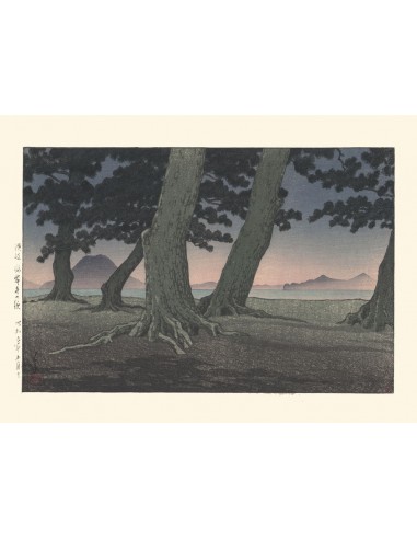 La Plage de Kaiganji de Hasui Kawase | Reproduction Fine Art Comparez plus de prix