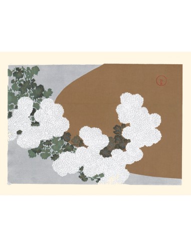 Momoyogusa : Chrysanthème de Kamisaka Sekka | Reproduction Fine Art shop