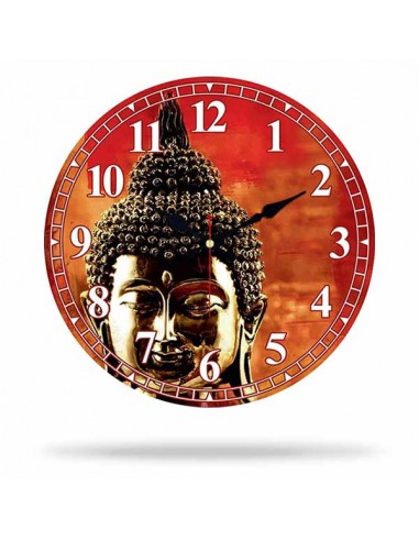 Horloge Bouddha Visage Zen Les magasins à Paris et en Île-de-France