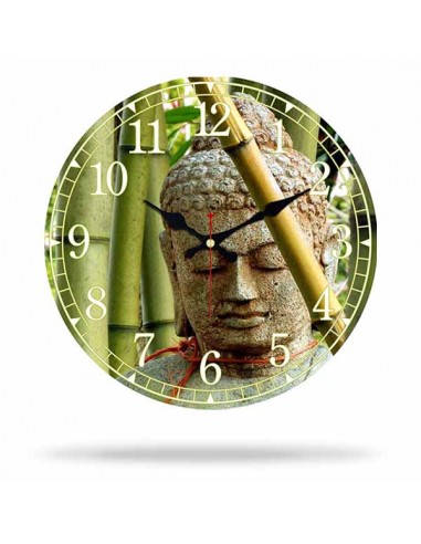 Horloge Bouddha Toile Relaxante 2024