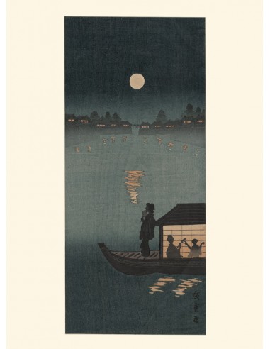 Courtisanes sur un bateau de Shotei | Reproduction Fine Art Voir les baskets