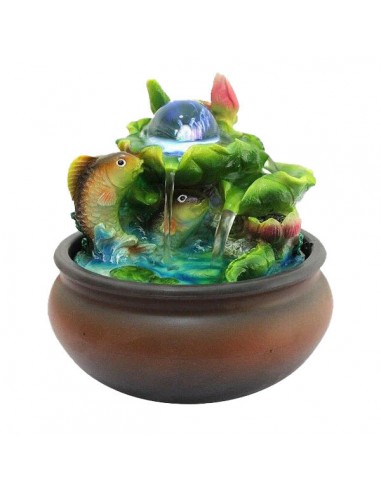 Fontaine Bouddha pour Jardin Zen Miniature pas cher chine