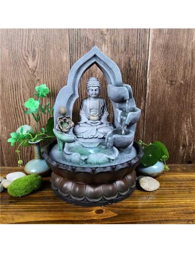 Fontaine Bouddha avec Ruissellement de l'Eau plus qu'un jeu 