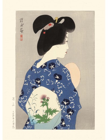 Soirée fraiche de Shinsui Ito | Reproduction Fine Art chez Cornerstreet bien 