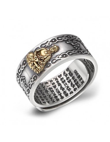 Bague Bouddha Divinité Bouddhiste (Argent) chez Cornerstreet bien 