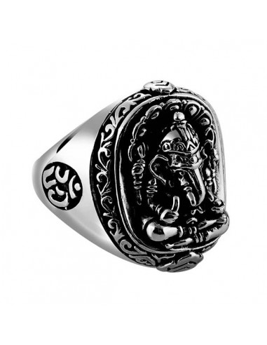 Bague Bouddha Divinité Ganesh (Argent) Les magasins à Paris