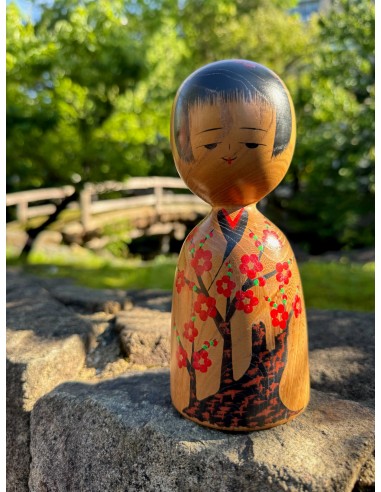 Kokeshi Créative Vintage de Onodera Koraku | Cerisier en Fleurs le concept de la Pate a emporter 