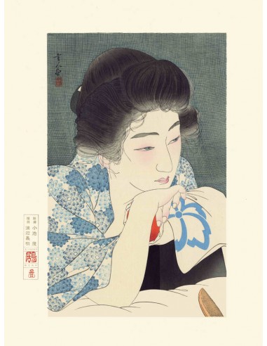 Morning Hair de Kotondo Tori | Reproduction Fine Art le concept de la Pate a emporter 