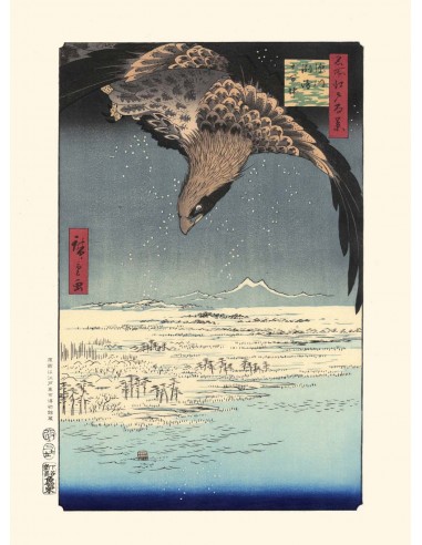 L'Aigle de Fukagawa de Hiroshige | Reproduction Fine-Art de la marque